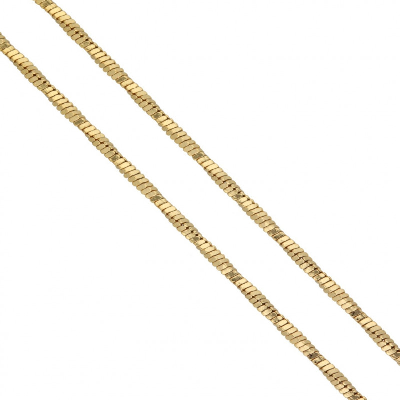 Łańcuszek damski złoty splot Linka skręcona ze stali 1,7mm
